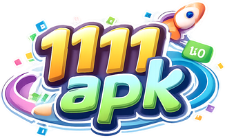 1111 apk সবুজ গেমিং লোগো